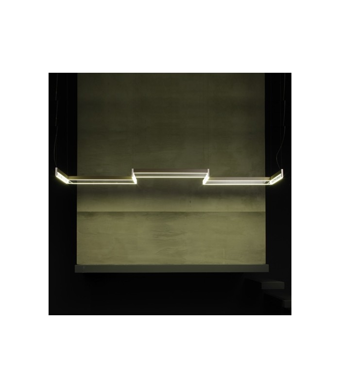 LAMPADA A SOSPENSIONE A LED LIGHT4 ITAMA FRAME COMPO MIX 