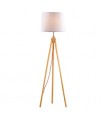 LAMPADA DA TERRA IN LEGNO IDEAL LUX YORK PT