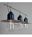 TOSCOT NOVECENTO 901S.3 SUSPENSION 3 LIGHTS WITH PLATE