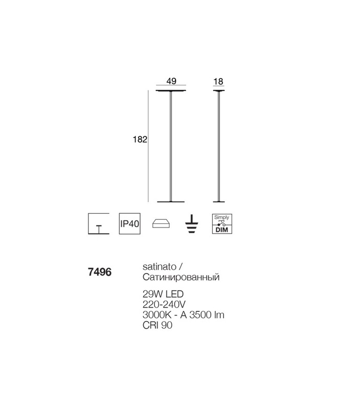 LINEA LIGHT DUBLIGHT LED 