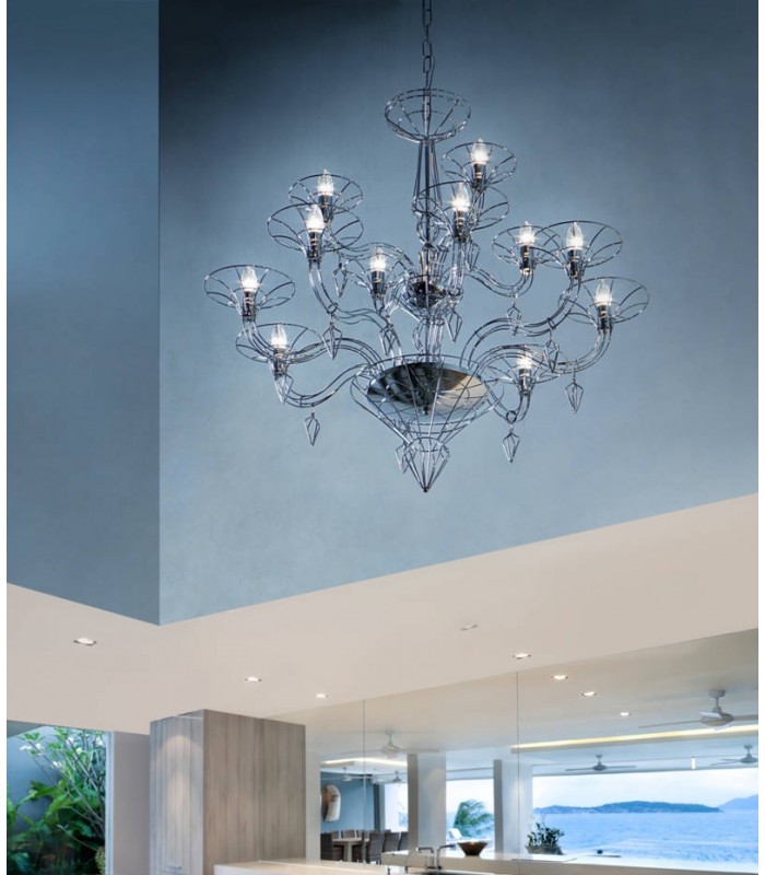 METALLUX DEDALO SOSPENSIONE 