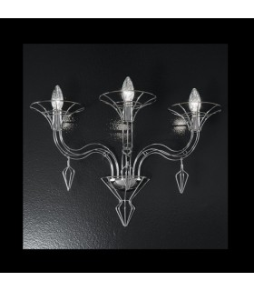 METALLUX DEDALO PARETE 2 LUCI 