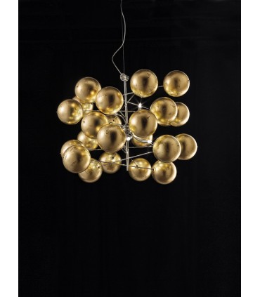 SUSPENSION LAMP METALLUX ATOM