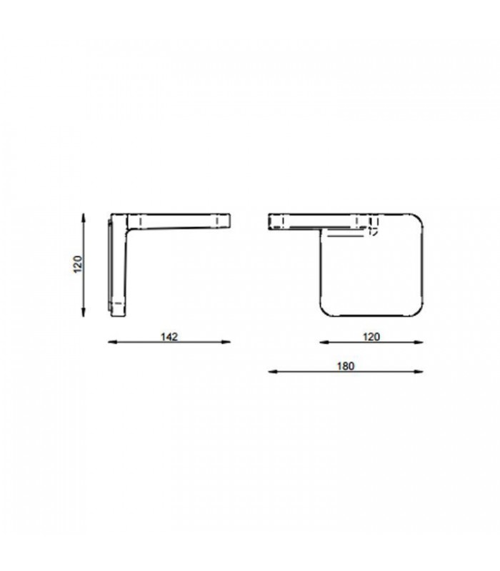 LED WALL LAMP STILNOVO QUAD 7750