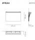 LAMPADA DA PARETE AXO LIGHT POLIA AP G