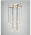 LAMPADARIO LEDS C4 CANDLE 15 LUCI