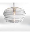 SUSPENSION LAMP MAZZEGA 1946 ONDA BIG