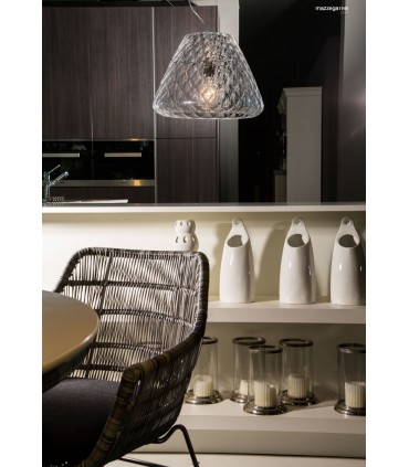 SUSPENSION LAMP MAZZEGA 1946 SNIFTER SP SMALL