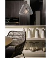 SUSPENSION LAMP MAZZEGA 1946 SNIFTER SP SMALL