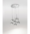 LAMPADA A SOSPENSIONE A 6 LUCI AFFRALUX BOL SP6