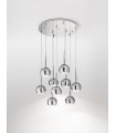 LAMPADA A SOSPENSIONE A 9 LUCI AFFRALUX BOL SP9