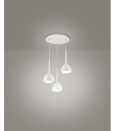 THREE LIGHT SUSPENSION LAMP AFFRALUX BELL SP3