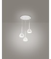 THREE LIGHT SUSPENSION LAMP AFFRALUX BELL SP3