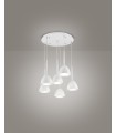 SIX LIGHT SUSPENSION LAMP AFFRALUX BELL SP6