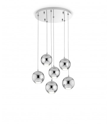 LAMPADA A SOSPENSIONE A 6 LUCI AFFRALUX BOLDIODI SP6