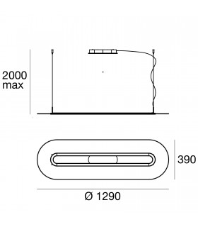 LINEA LIGHT MA&DE OPTI LINE P 8037DALI