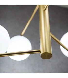 LAMPADA A SOSPENSIONE A SEI LUCI MARCHETTI TIN TIN  LAMPADA A SOSPENSIONE A SEI LUCI MARCHETTI TIN TIN