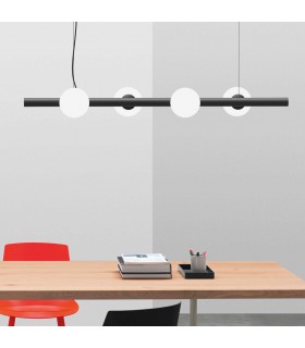 LAMPADA A SOSPENSIONE A QUATTRO LUCI MARCHETTI TIN TIN 