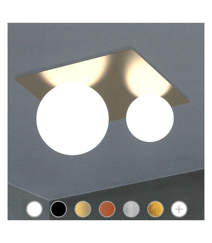 LAMPADA DA SOFFITTO MARCHETTI MOONS 40X40