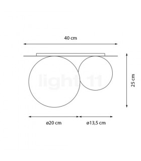 LAMPADA DA SOFFITTO MARCHETTI MOONS 40X40 LAMPADA DA SOFFITTO MARCHETTI MOONS 40X40