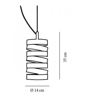 LAMPADA A SOSPENSIONE MARCHETTI SLICE 