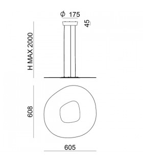 LAMPADA A SOSPENSIONE A LED LINEA LIGHT ANTIGUA  LAMPADA A SOSPENSIONE A LED LINEA LIGHT ANTIGUA