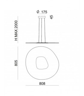 LAMPADA A SOSPENSIONE A LED LINEA LIGHT ANTIGUA  LAMPADA A SOSPENSIONE A LED LINEA LIGHT ANTIGUA