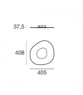 LAMPADA DA SOFFITTO A LED LINEA LIGHT ANTIGUA  LAMPADA DA SOFFITTO A LED LINEA LIGHT ANTIGUA