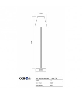 PIANTANA MODERNA DA ESTERNO REDO PINO 150 PIANTANA MODERNA DA ESTERNO REDO PINO 150
