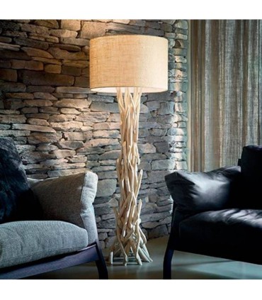 PIANTANA IN LEGNO NATURALE IDEAL LUX DRIFTWOOD 