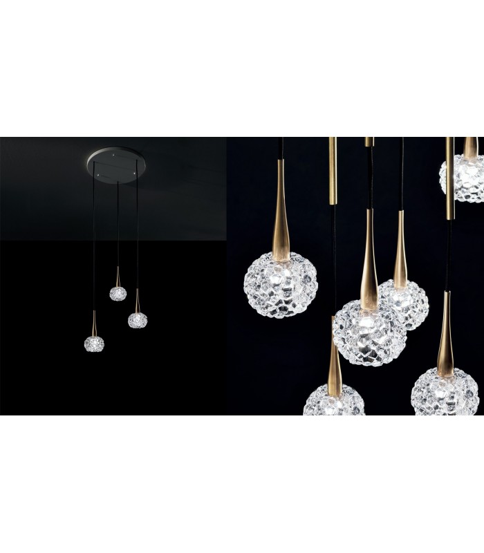 LAMPADA A SOSPENSIONE A LED VINTAGE GHALIA