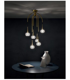 LAMPADA A SOSPENSIONE A LED VINTAGE GHALIA LAMPADA A SOSPENSIONE A LED VINTAGE GHALIA