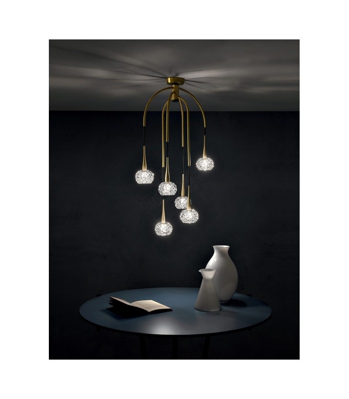 LAMPADA A SOSPENSIONE A LED VINTAGE GHALIA