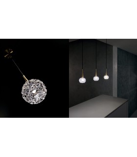 LAMPADA A SOSPENSIONE A LED VINTAGE GHALIA LAMPADA A SOSPENSIONE A LED VINTAGE GHALIA