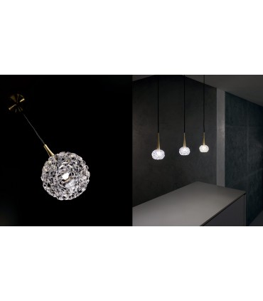 LAMPADA A SOSPENSIONE A LED VINTAGE GHALIA