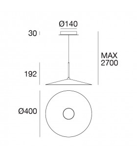 LAMPADA A SOSPENSIONE A LED LINEA LIGHT POE PLUS LAMPADA A SOSPENSIONE A LED LINEA LIGHT POE PLUS