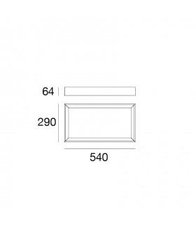 LAMPADA DA PARETE O DA SOFFITTO LINEA LIGHT TARA DIMMABLE  LAMPADA DA PARETE O DA SOFFITTO LINEA LIGHT TARA DIMMABLE