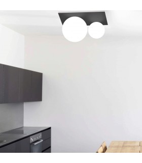 LAMPADA DA SOFFITTO MARCHETTI MOONS 40X40 LAMPADA DA SOFFITTO MARCHETTI MOONS 40X40