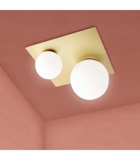LAMPADA DA SOFFITTO MARCHETTI MOONS 40X40 LAMPADA DA SOFFITTO MARCHETTI MOONS 40X40