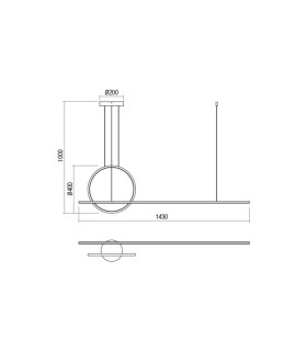 LED MODERN SUSPENSION LAMP  LED MODERN SUSPENSION LAMP