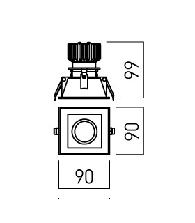 ARELUX XARGO WARM LIGHT 3000K