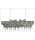 MODERN CHANDELIER AXO LIGHT SPILLRAY SP 26