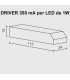 DRIVER 350 mA PER LED DA 1W