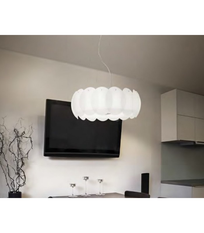 SUSPENSION LAMP IDEAL LUX OVALINO