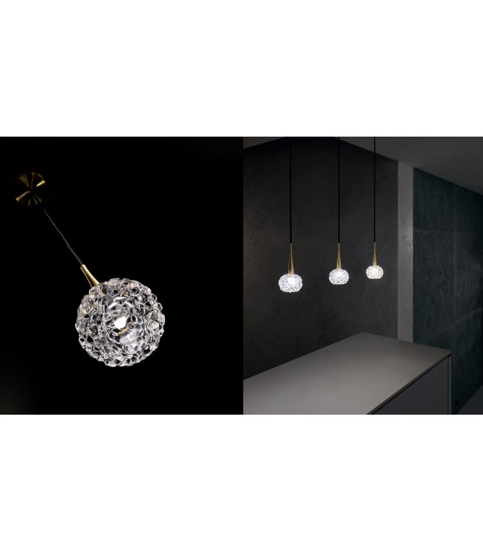 LAMPADA A SOSPENSIONE A LED VINTAGE GHALIA