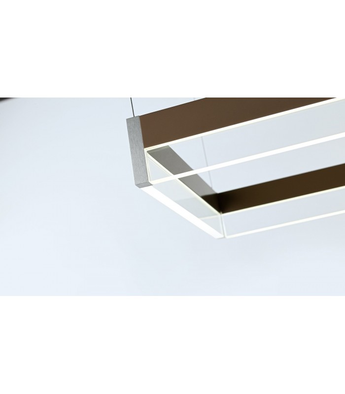 LAMPADA A SOSPENSIONE LED ITAMA FRAME ESAGONO 60