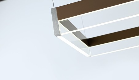 LAMPADA A SOSPENSIONE LED ITAMA FRAME ESAGONO 60