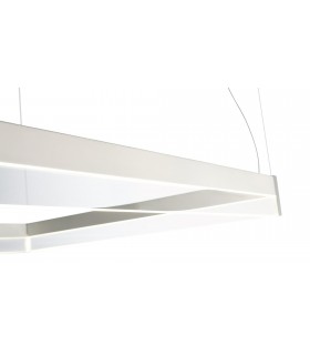 LAMPADA A SOSPENSIONE LED ITAMA FRAME ESAGONO 90