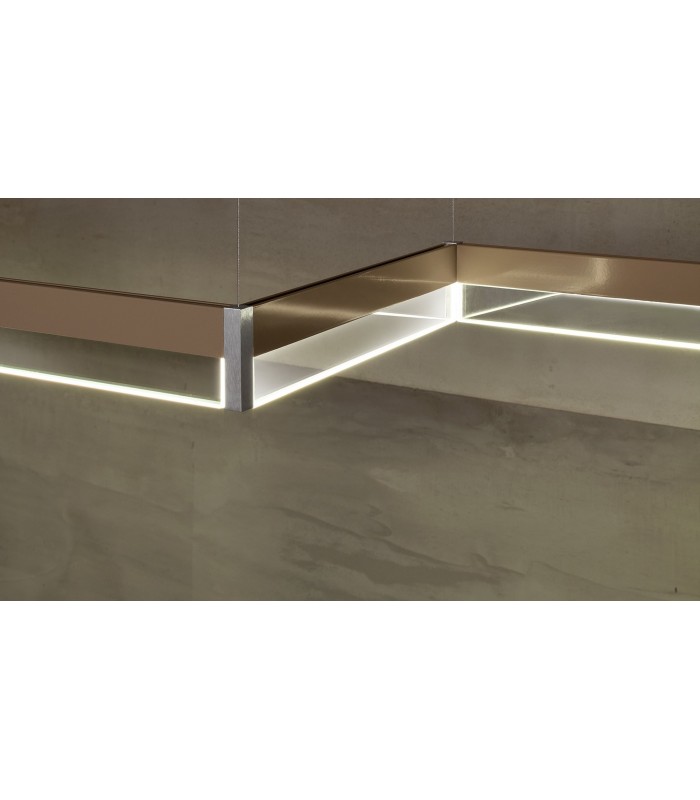 LAMPADA A SOSPENSIONE LED ITAMA FRAME OTTAGONO 30