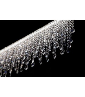 LAMPADARIO A LED CON CRISTALLI ITAMA LIGHT4 ECLISSE LINEARE 100 LAMPADARIO A LED CON CRISTALLI ITAMA LIGHT4 ECLISSE LINEARE 100